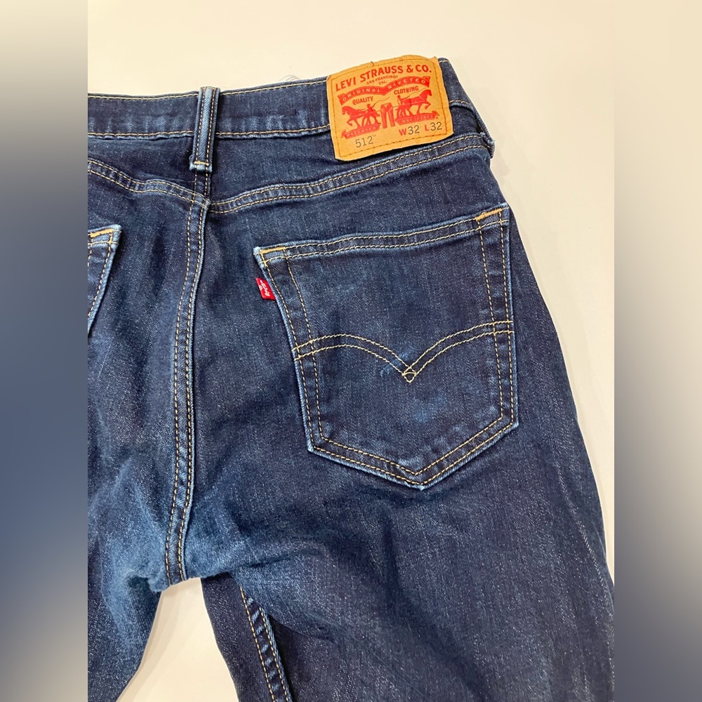 Levi 512 dark navy 32x32